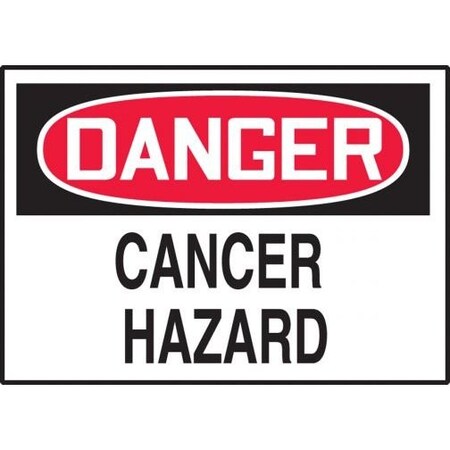 OSHA DANGER SAFETY LABEL CANCER LCAW033VSP